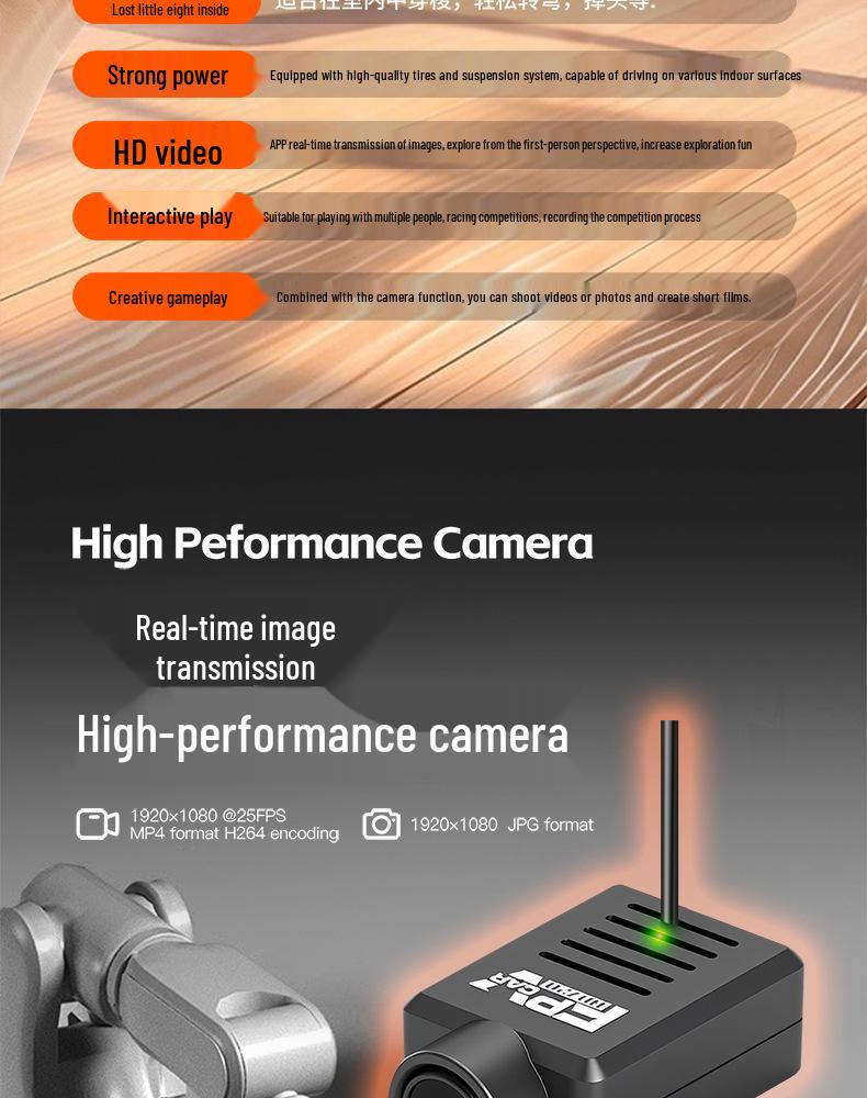 Weili 6405 FPV Mini RC Car: Full-Scale, Camera-Equipped Remote Control Toy Car for Boys