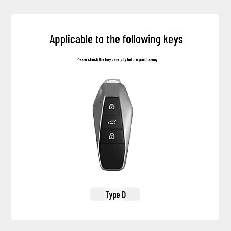 2024 Chery EQ7 Key Cover: Premium Metal & Leather Case for Comfort EQ7