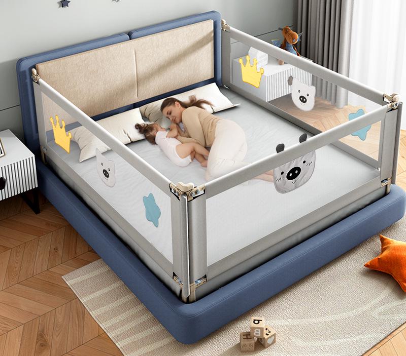 Gruba rura Ochraniacz na łóżko dziecięce - Barierka zapobiegająca upadkom