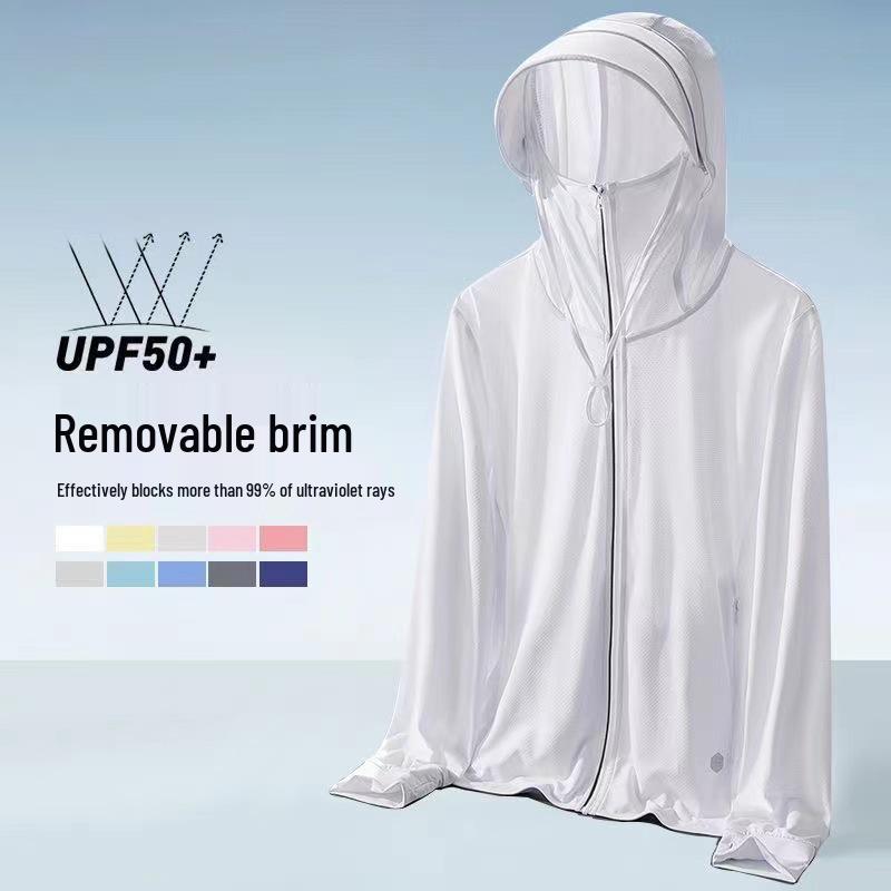 Herren Sommerjacke mit UV-Schutz aus Eis-Seide 2026: Leichter, atmungsaktiver Sonnenschutz für das Angeln im Freien