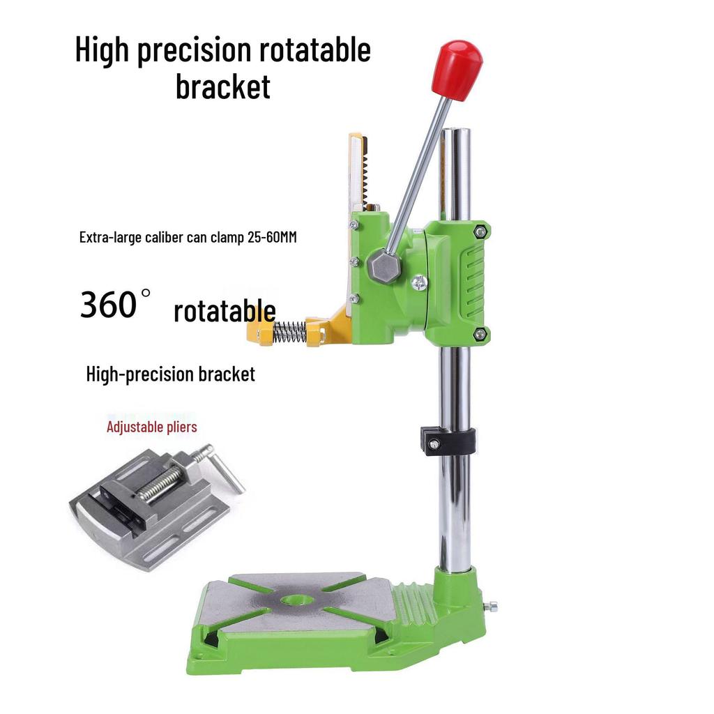 Multifunctional Electric Drill Stand: Converts To Bench Drill with Household Pliers