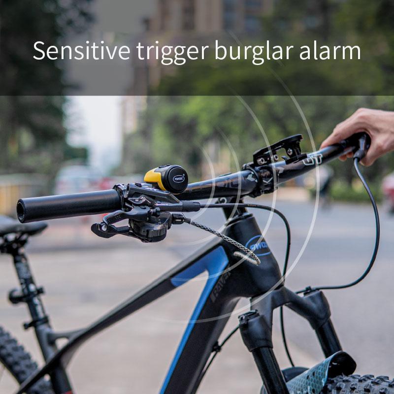 USB Rechargeable Bicycle Horn MTB Road Bike Anti Theft Alarm Electric Mountain Bike Bell Cycling Accessories Timbre Bicicleta