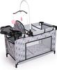 Bayer Doll Bed with Accessories Gray 62607AA (4003336626070)