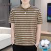 Herren Casual Gestreiftes T-Shirt