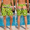 Lustige Frucht-Badehose für Männer für Freund Ehemann 3D-Druck Falsches Gesäßmuster Strandparty Boardshorts Neue Geschenke Neu