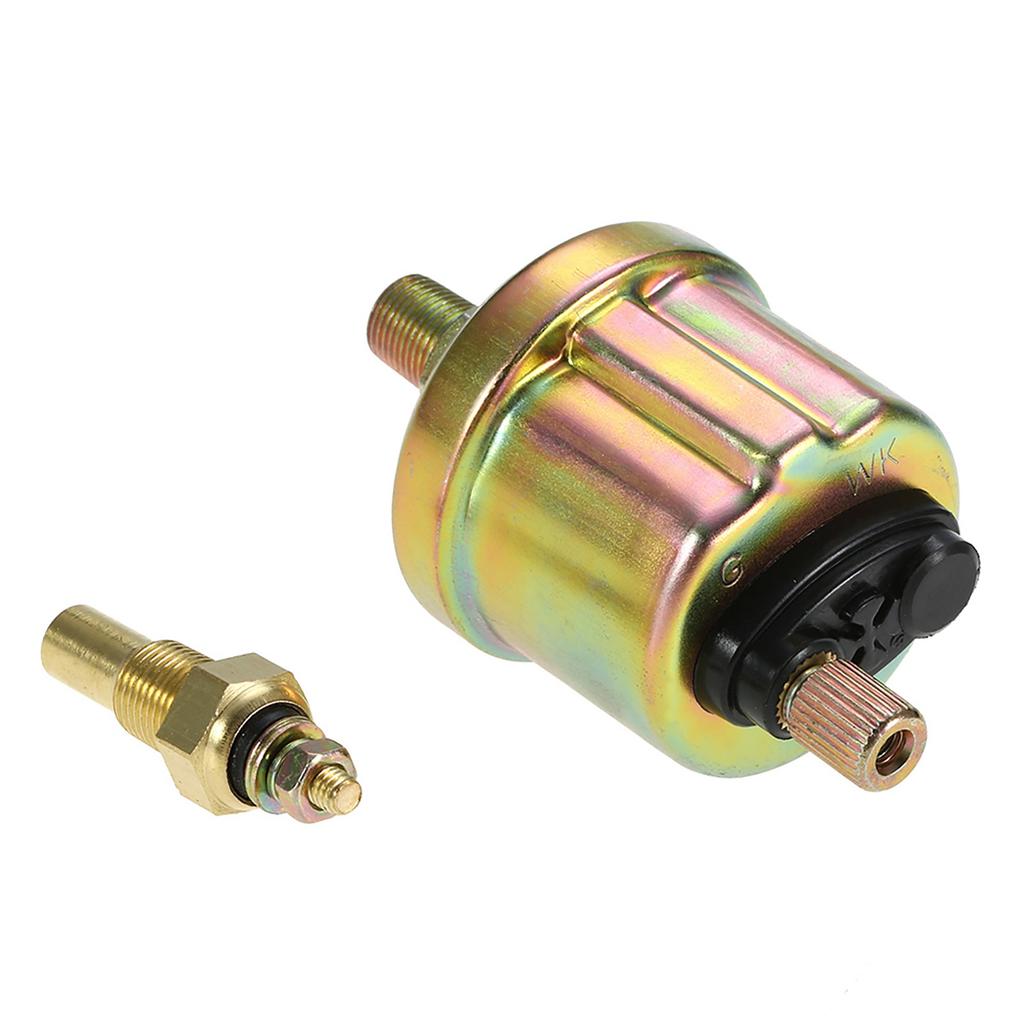 52MM Oil Pressure Fahrenheit Water Temperature Gauge Voltmeter Chrome 3 In 1 Gauge Kit  Car Motorcycle Meter