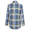 Women's Fashion Casual Long Sleeve Plaid With Pocket Button Cardigan Jacket