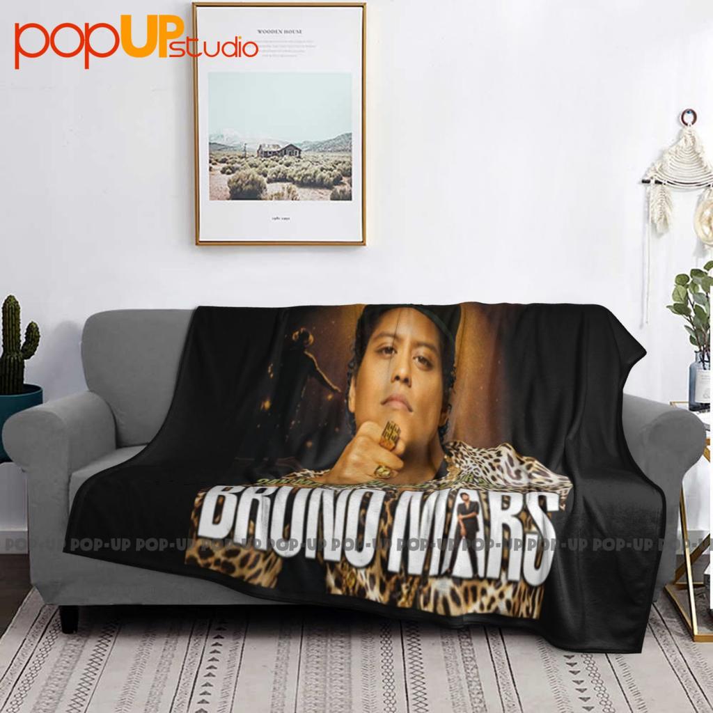 Bruno Mar24K Magic World Tour Concert Tour Ultra-Soft Blanket Quilt Winter Sofa Cover Bed Covers