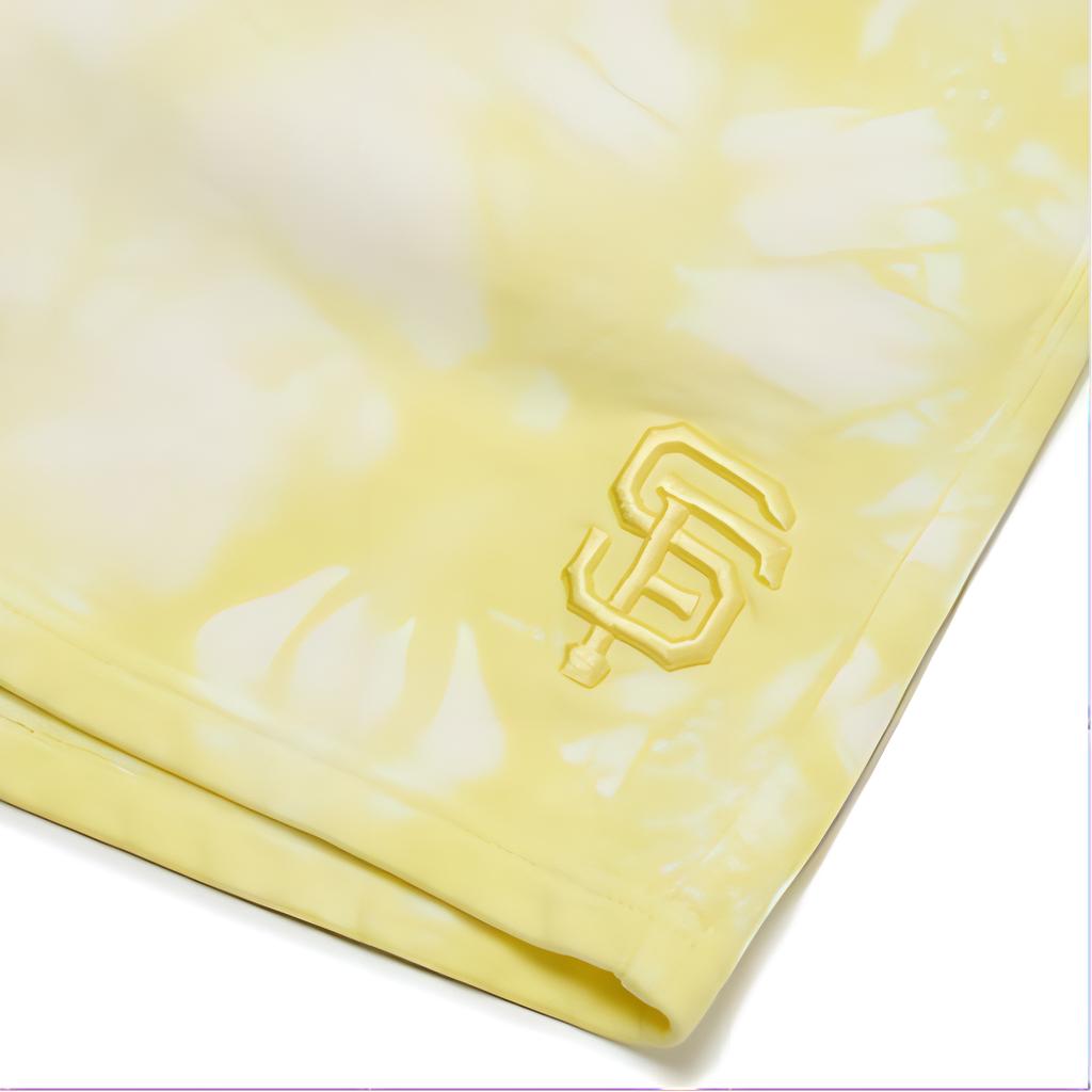 New MLB SS22 Shorts Unisex Light Yellow 3ASPB0323-14YEL