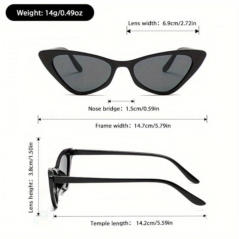 7pcs Women's Glasses Po Decoration Glasses