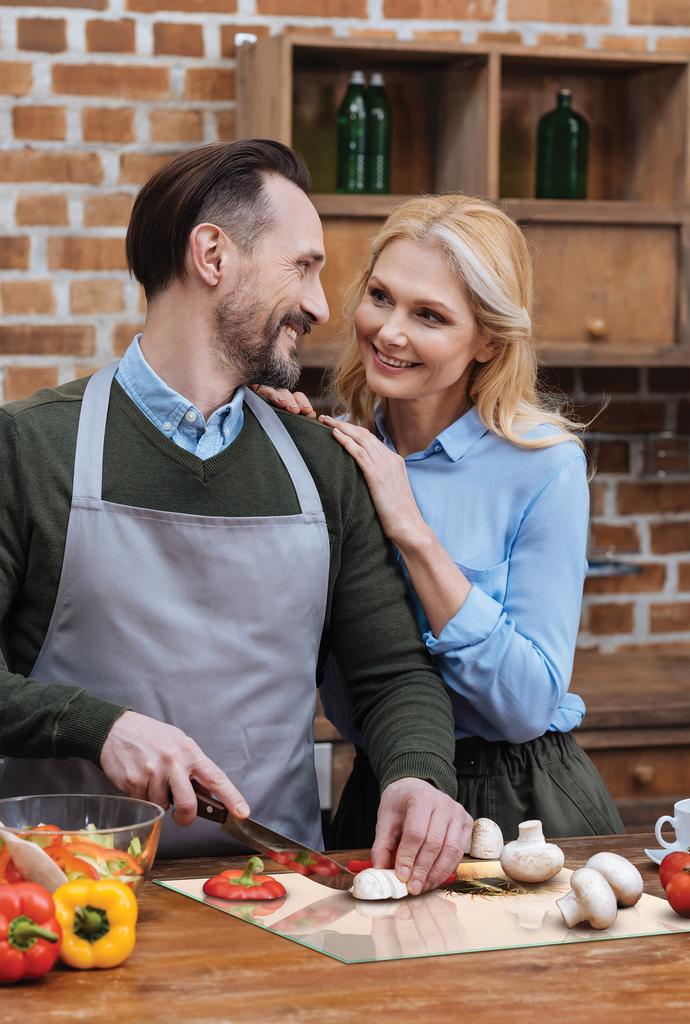 SZKLANA DESKA DO KROJENIA 40x30 KAKTUS