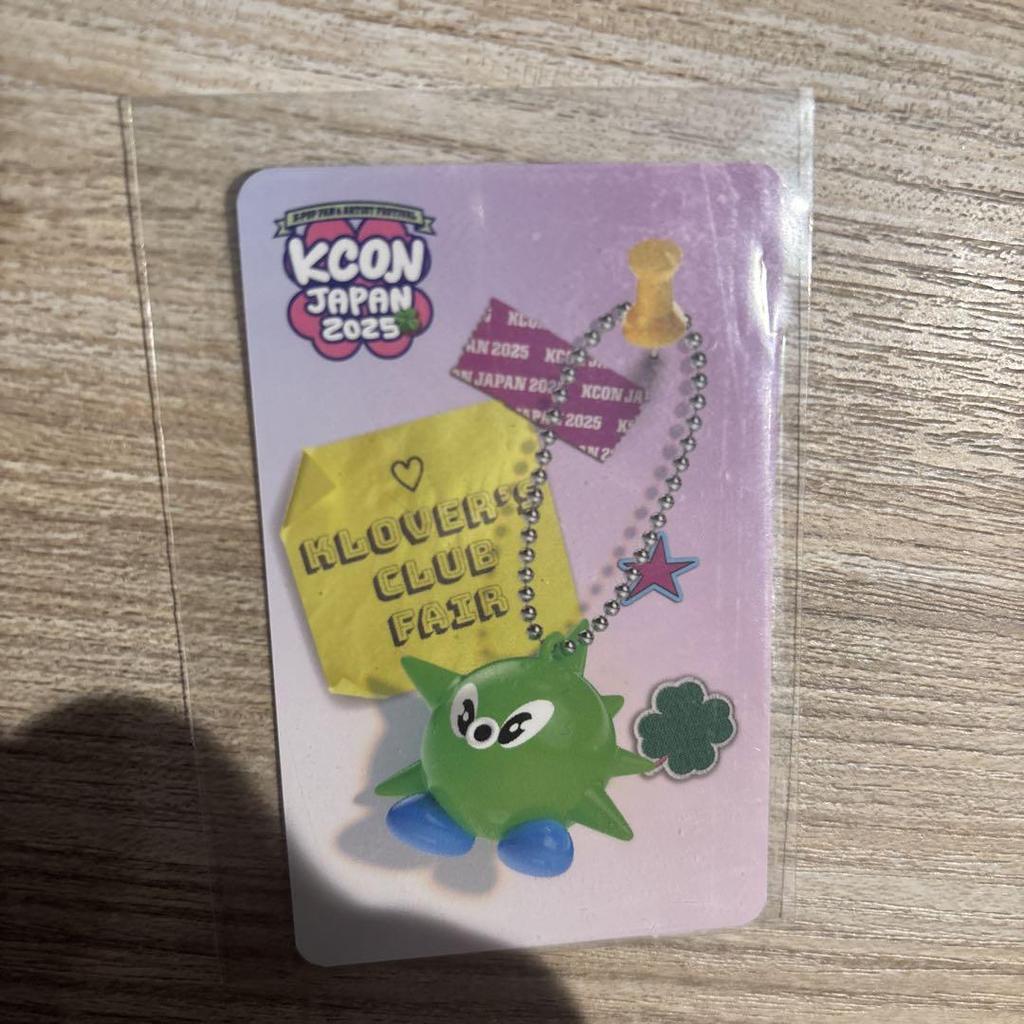 [USED] Han Yujin KCON CAFE 2025 Trading Card Bonus Photo Card Zebe One