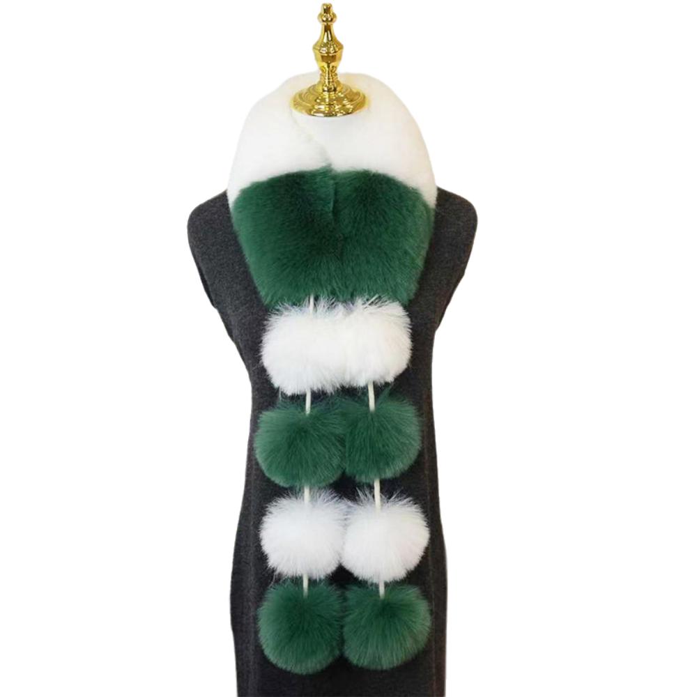 Windproof Women Fashion Scarf Long Neck Warmer Collar New Warmth Magnetic Scarf  Christmas Gift