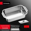 Sule 316 Stainless Steel Rectangular Deep Roasting Pan