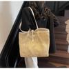 Straw Large-capacity Mother and Child Bag Spring New Woven Bag Vacation Shoulder Tote Bag