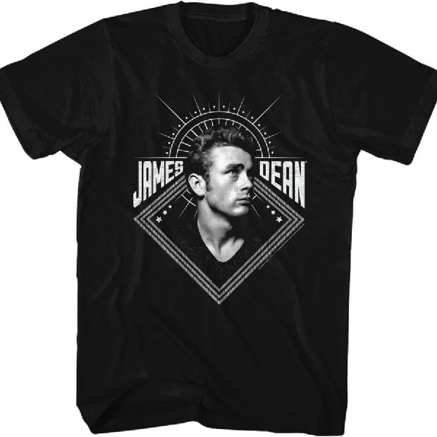 

James Dean - Mens in Memoriam T-Shirt XXXXXL чёрный