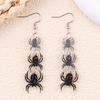 Halloween Acrylic Stud Earrings: Pumpkin, Bat, Ghost & Skull Dangle Accessories