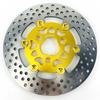 Motorrad E-Bike Universal CNC 3 Löcher 220mm*57mm Schwimmende Scheibenbremsscheibe Für Honda Yamaha Cygnus-Z Rsz Jog Force Niu Roller