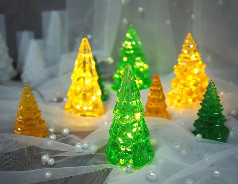 New Fuuny Silicone Mold Glue Mold Christmas Tree Handmade Mold Night Light Table Creative Mirror Silicone Mold Candlestick