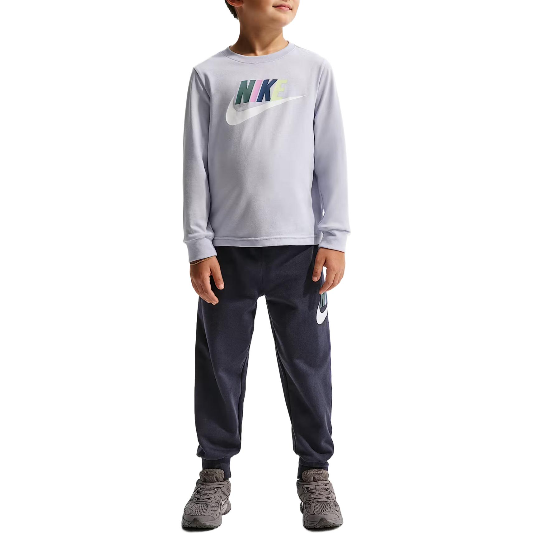 Nike Classic Knit Casual Sports Set Kids sets IU5342-410 7