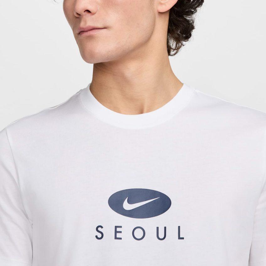 Nike T Shirts Men's White Crew Neck HF4805-100