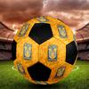 SIZE 5 León FC Soccer Ball Colorful All Ages Machine Stitched PVC Competition Ready Durable High-Bounce
