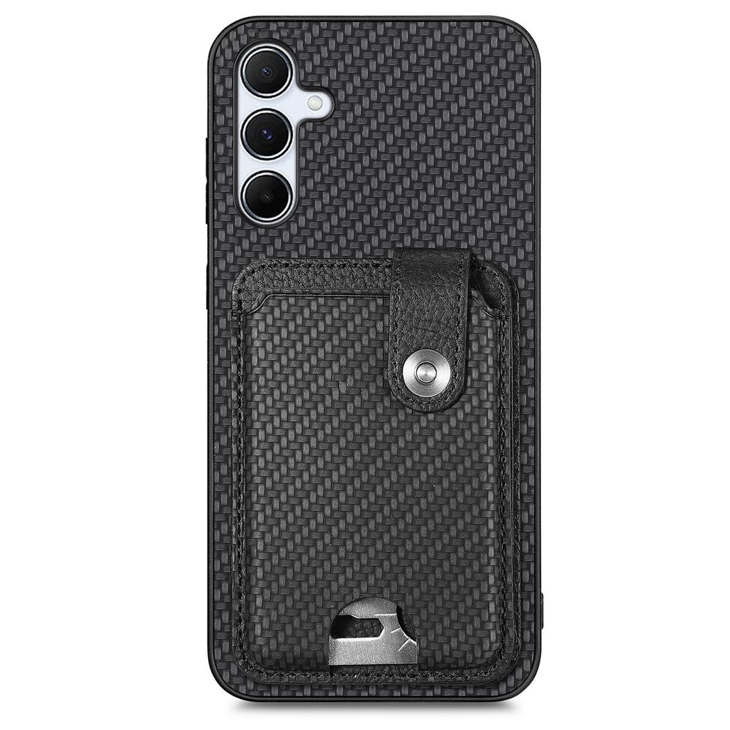 Etui na Samsung Galaxy A05s 4G z przegródkami na karty, podpórką, tylną okładką na telefon i narzędziem do kart