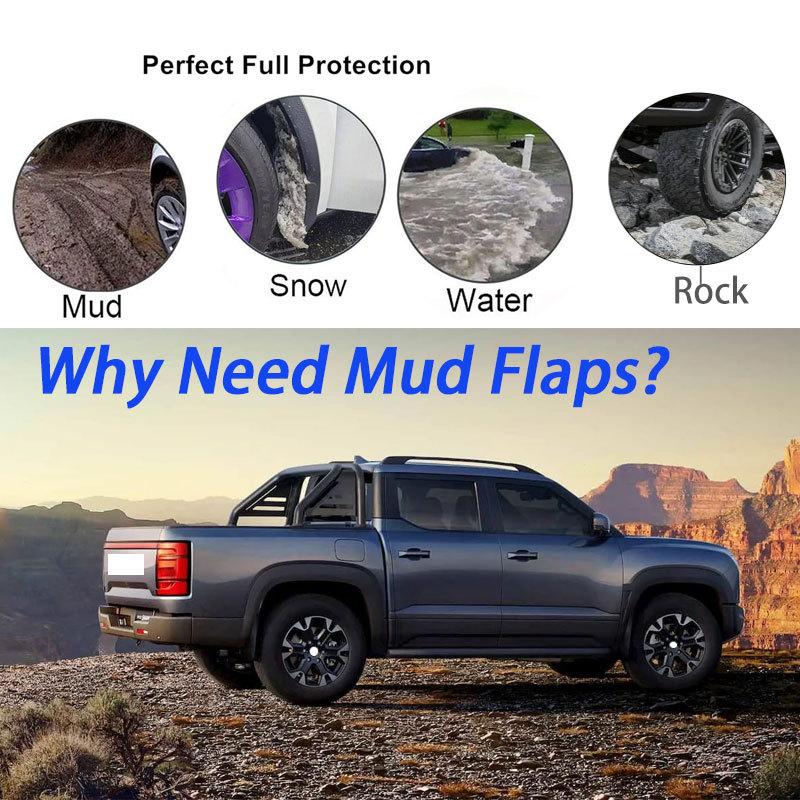 4pcs for Zeekr 9X EX1H 2025~2027 2026 Car Mudguards Mud flaps Fender Flare Flap Splash Guard Front Rear Wheel Part Accessories