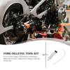 Motorcycle Fork Oil Level Tool Motorcycle Suspension Oil Level Adjuster Fork Seal Driver Kit Fork Oil Level Adjust Measuring kit