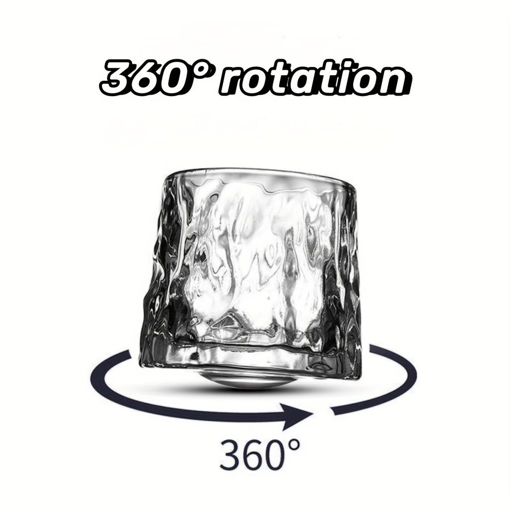 6pcs Rolling Whisky Glass Whisky Glasses Stylish Glassware For Scotch Bourbon Whisky Cocktail Cognac Vodka Gin Tequila Liquor Home Decor Home Kitchen