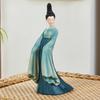 Elegant Ancient Chinese Lady Figurine Creative Vintage Decor for Living Room Bookshelf Cabinet