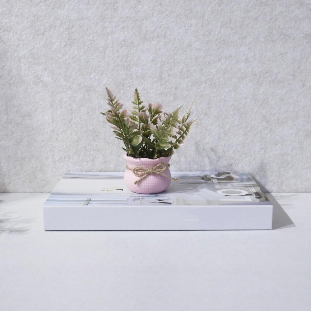 Lifelike Potted Plants Ornaments Simulation Plants Artificial Potted Flowers Home Decor