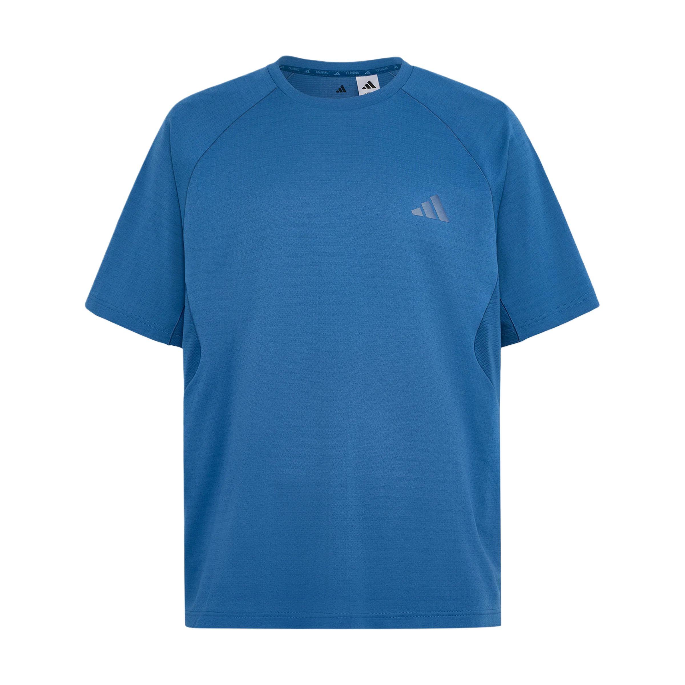 Adidas Stealth 3Bar Cool Breathable High-Intensity Interval Training Sports Pullover Short Sleeve Quick-Dry T-Shirt Men Tops IA6096 M