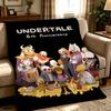 game U-Undertale-e Throw Thick Comfort Flannel Quilt, Multi-scene Use Indoor Outdoor Daily Nap