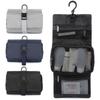 With Hook Foldable Toiletry Bag 3-in-1 Multi-Functional Cosmetic Storage Bag Waterproof Large Capacity Hanging Organizer Bag