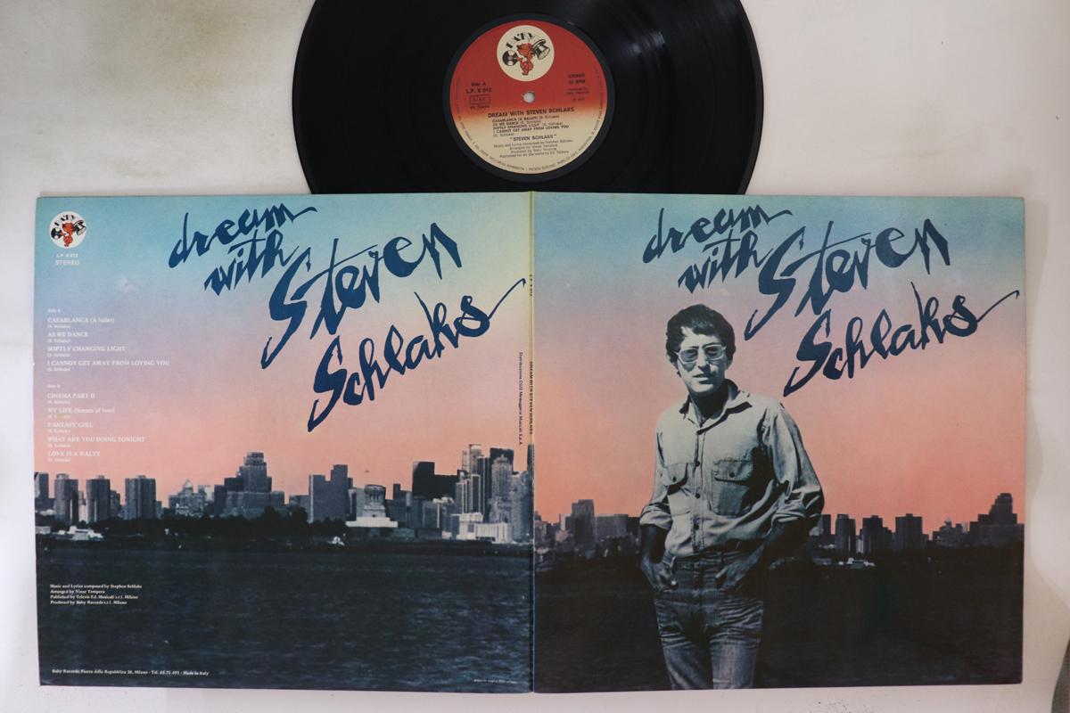 

LP Record STEVEN SCHLAKS Dream With Steven Schlaks LPX012 BABY 1976 Italy Jazz Used