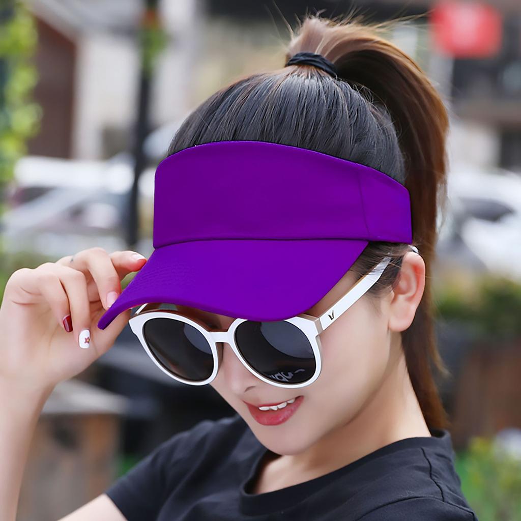 Pure Cotton Summer Sunshade and Sunscreen Empty Top Hat