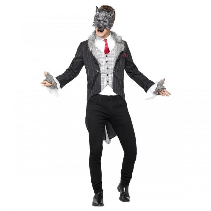 Smiffys Unisex Adult Deluxe Big Bad Wolf Costume Set