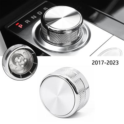 Chrome \Car \Gear \Shift \Selector \Knob \Upgrade For Land Rover Aluminum For Range Rover For L405 Models 2017- Auto Parts
