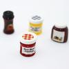 1/6 1/12 Miniature Kitchen Food Coffee Jam Dollhouse Accessory Pretend Play Toy