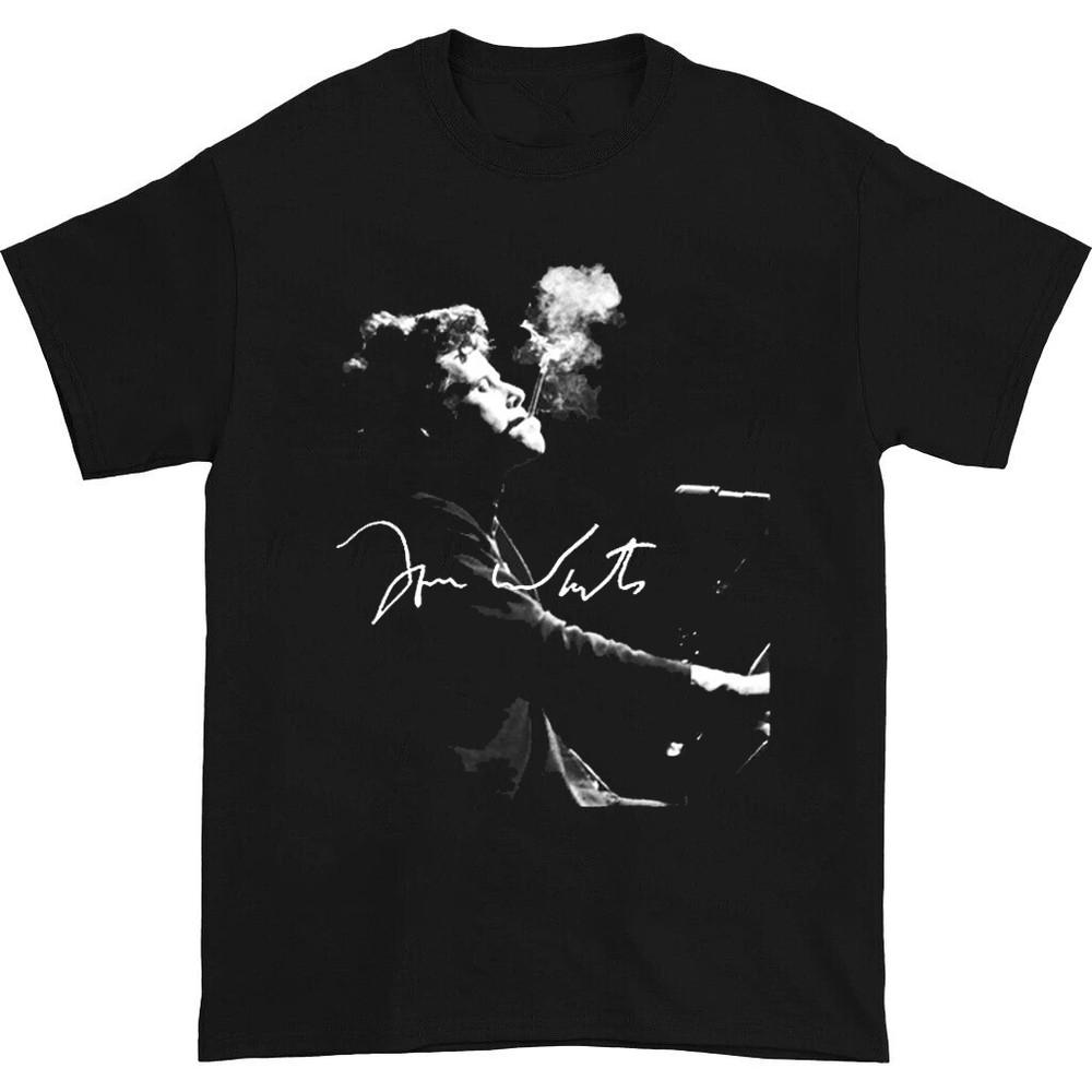 

Tom Waits Signature Performance Black Men T Shirt S to 2345XL Gift Unisex T-Shirt XXXL