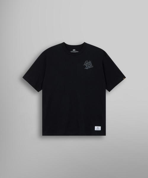 ALPHA INDUSTRIES Relaxed Lady Luck T-Shirt Black