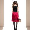 Women's Vintage Dress Solid Color Patchwork Cosplay Sleeveless Dresses