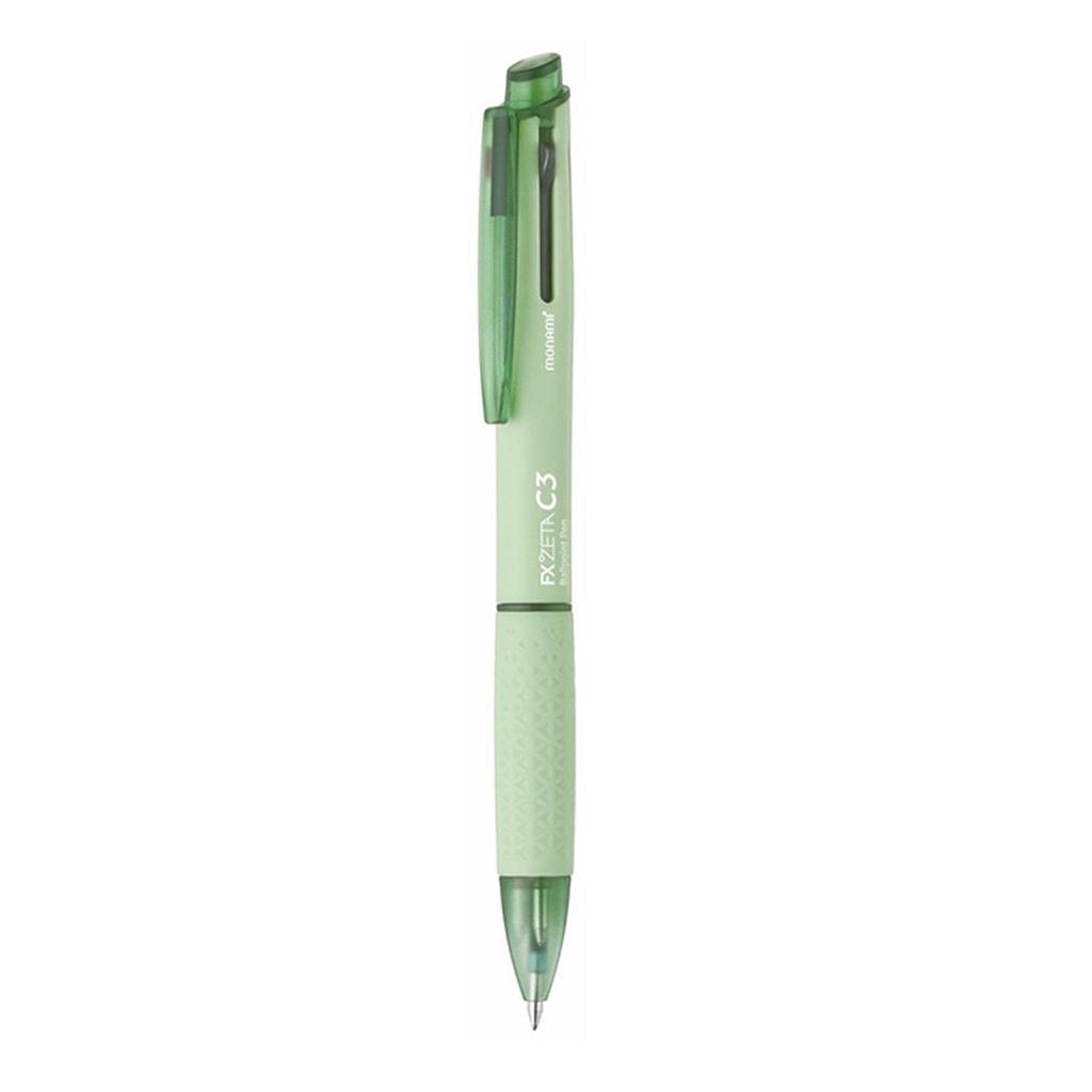 Monami Trio Color Gel Ballpoint Pen - 0.38/0.5/0.7mm