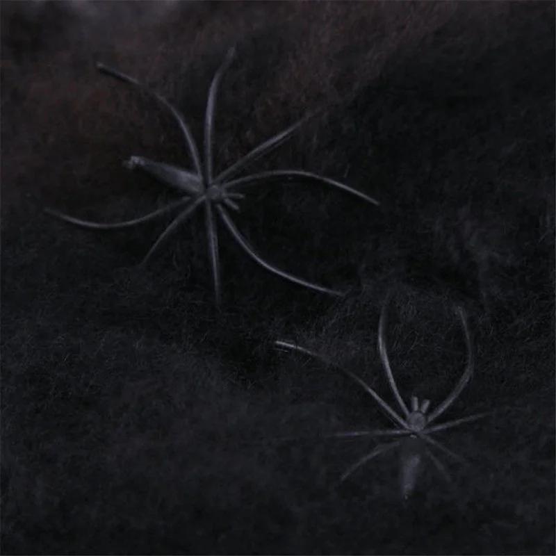 Xiaomi 2026 Halloween Stretch Spider Cotton Web Spider Silk Bar KTV Scene Decor Ghost Festival Horror Party Prop Supplies