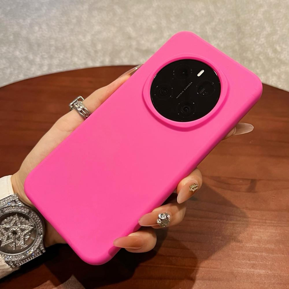 För Honor Magic7 Pro 5G Skal Hudvänligt Flytande Silikon+PC Telefonskydd