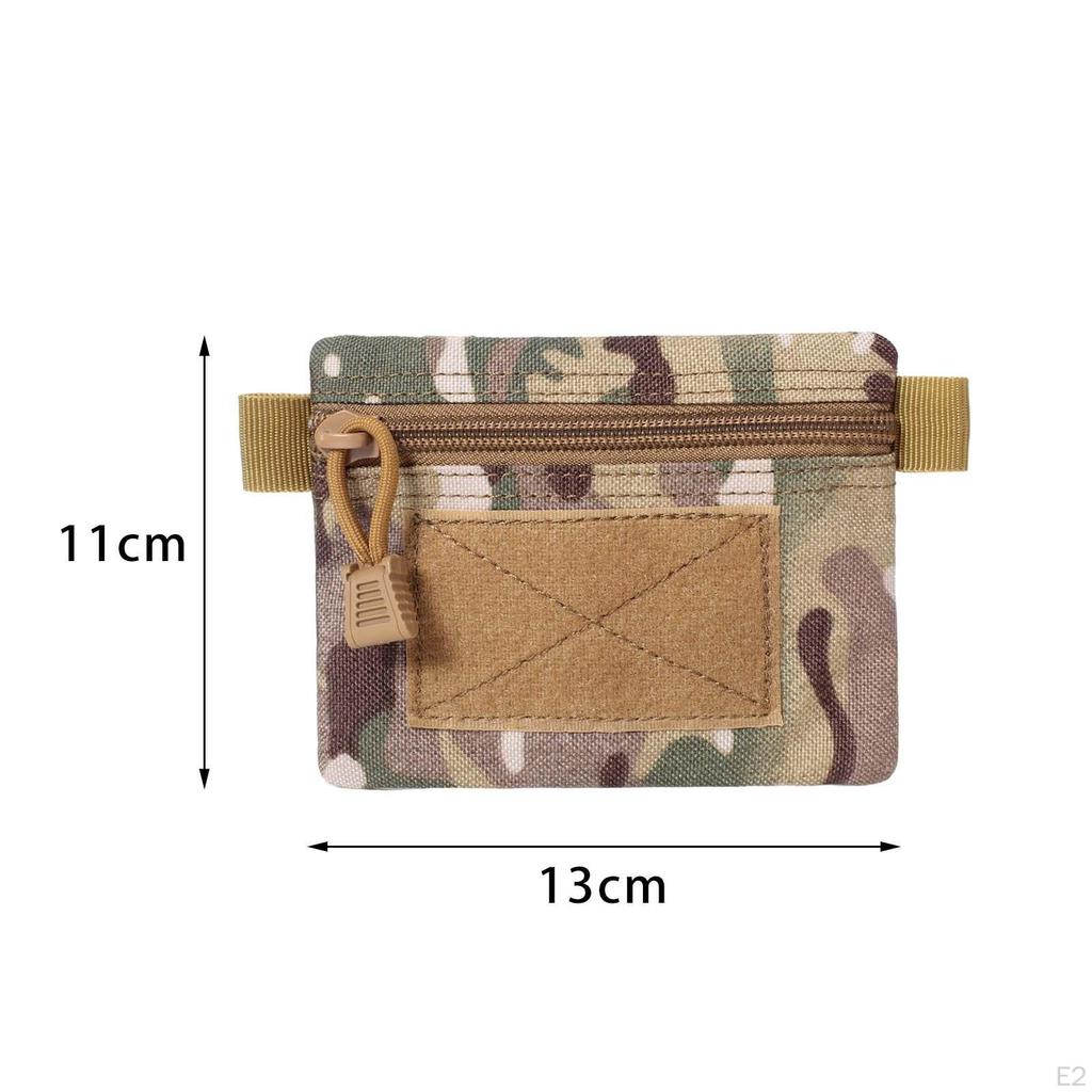 Outdoor-Portemonnaie Nylon Schlüsseltasche Kreditkartenfach Reißverschluss zum Klettern