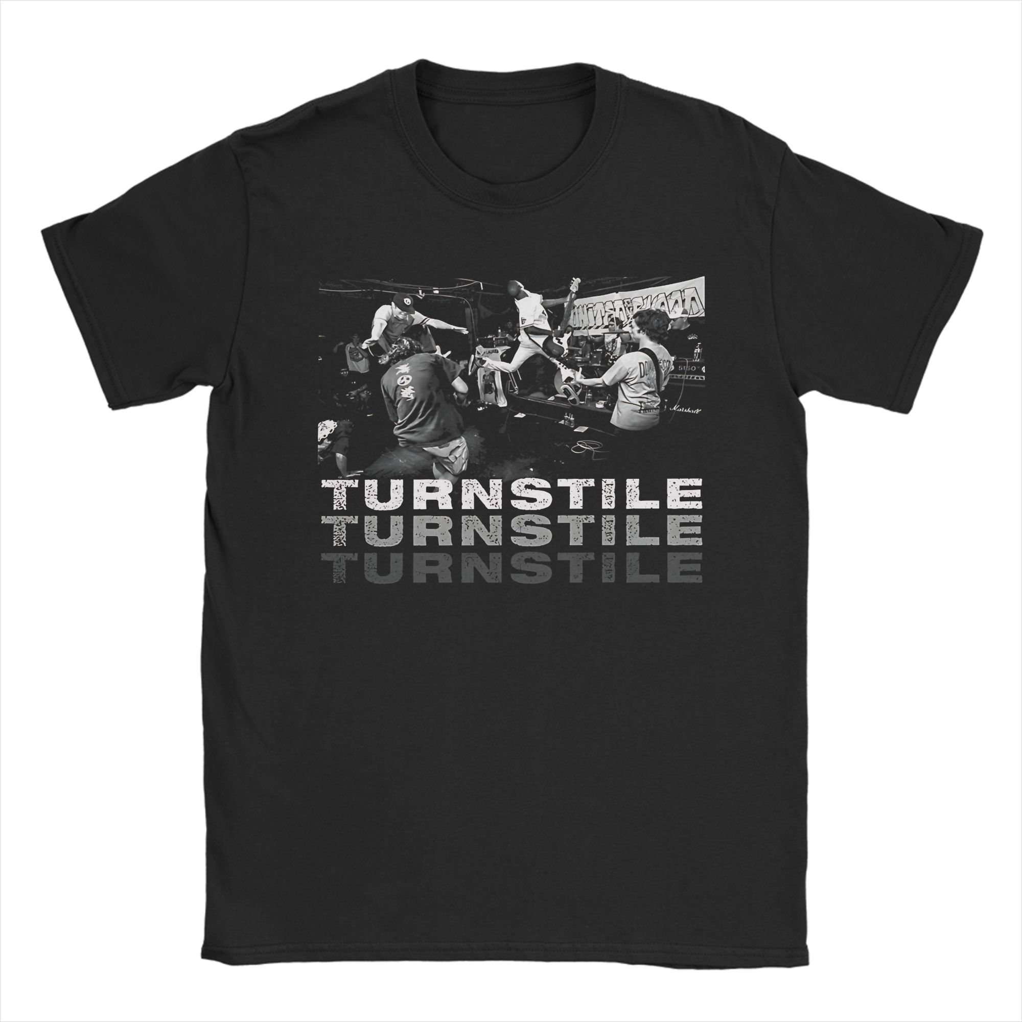 BenberFashion 2026 Turnstile Amerikaanse Hardcore Punk Band T-shirt voor Mannen Vrouwen Grafische T-shirts 100% Katoen Kleding 2XL
