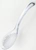Yoshikawa Delicious Colorful Vegetables Clear Spoon with Total Dishwasher SJ3474 Easy-to-Scoop Holes, Large, 24.5cm Length, Safe, Tsubame-Sanjo,