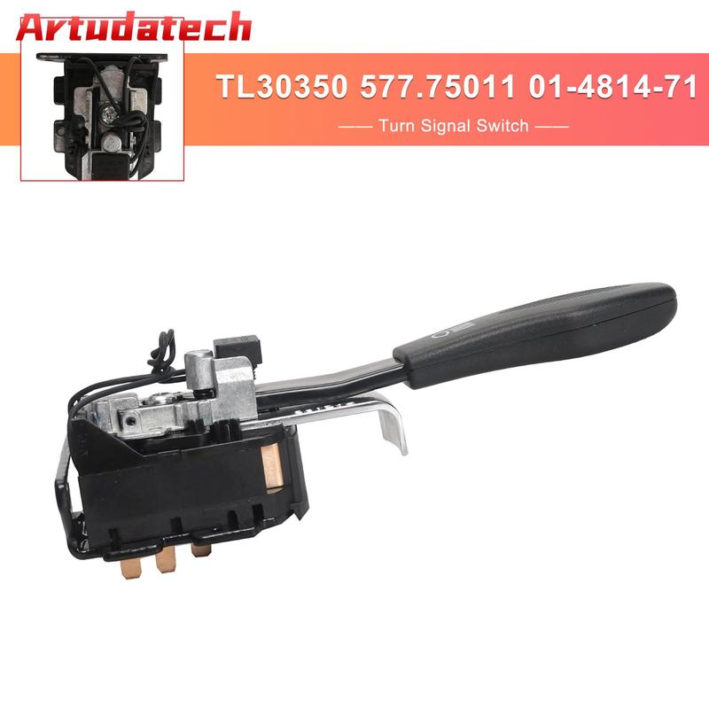 Artudatech Turn Signal Switch TL30350 577.75011 01-4814-71 for Peterbilt